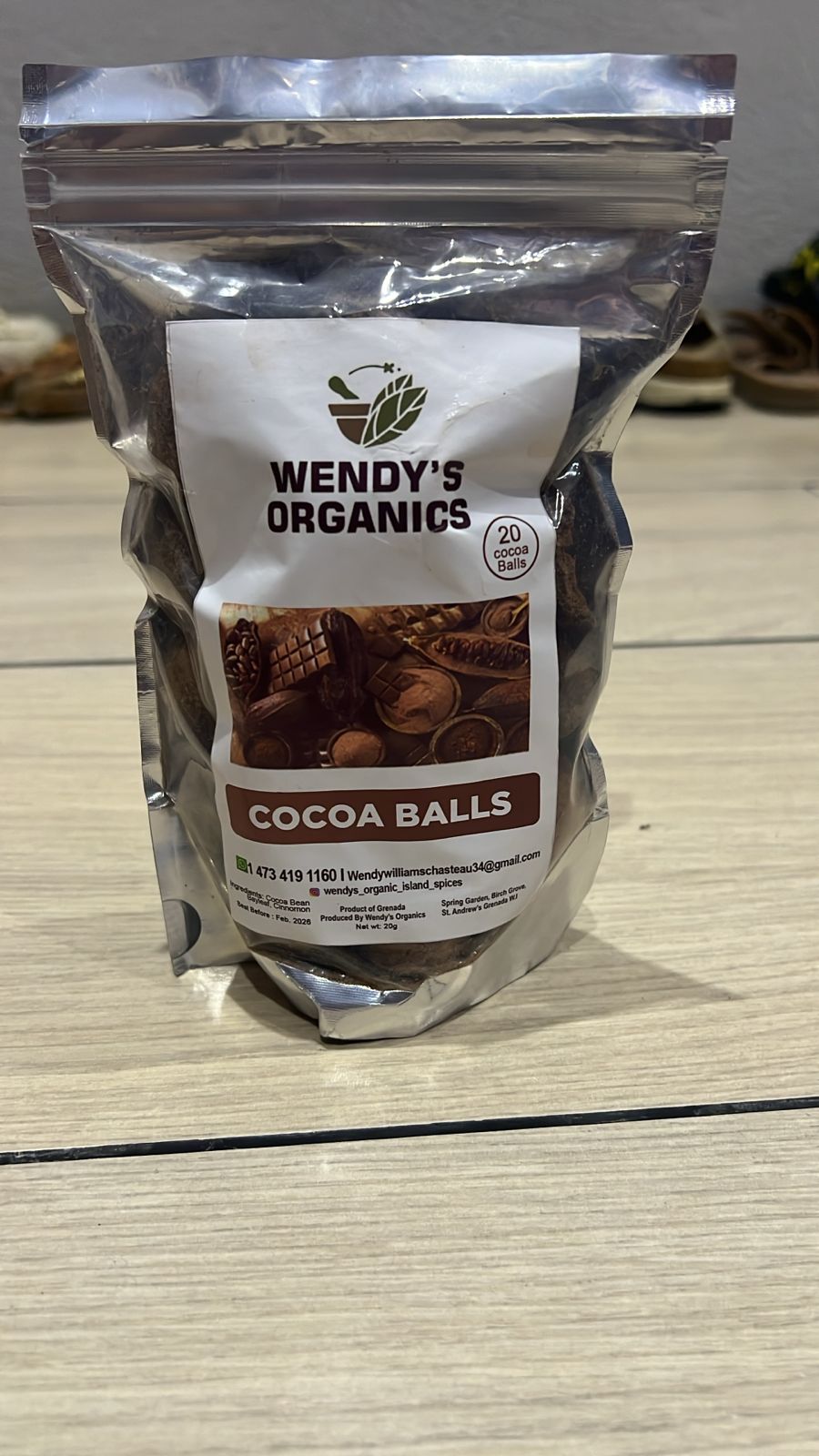 Wendy’s Organics Cocoa Balls