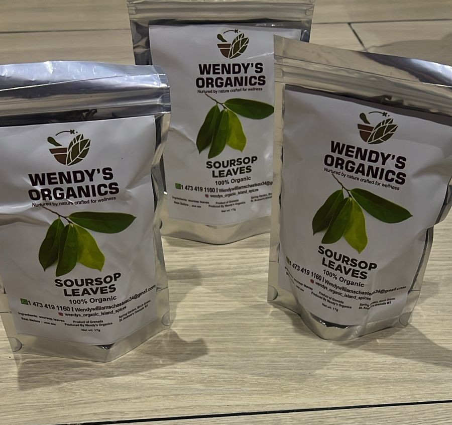Loose Soursop Leaves by Wendy’s Organics